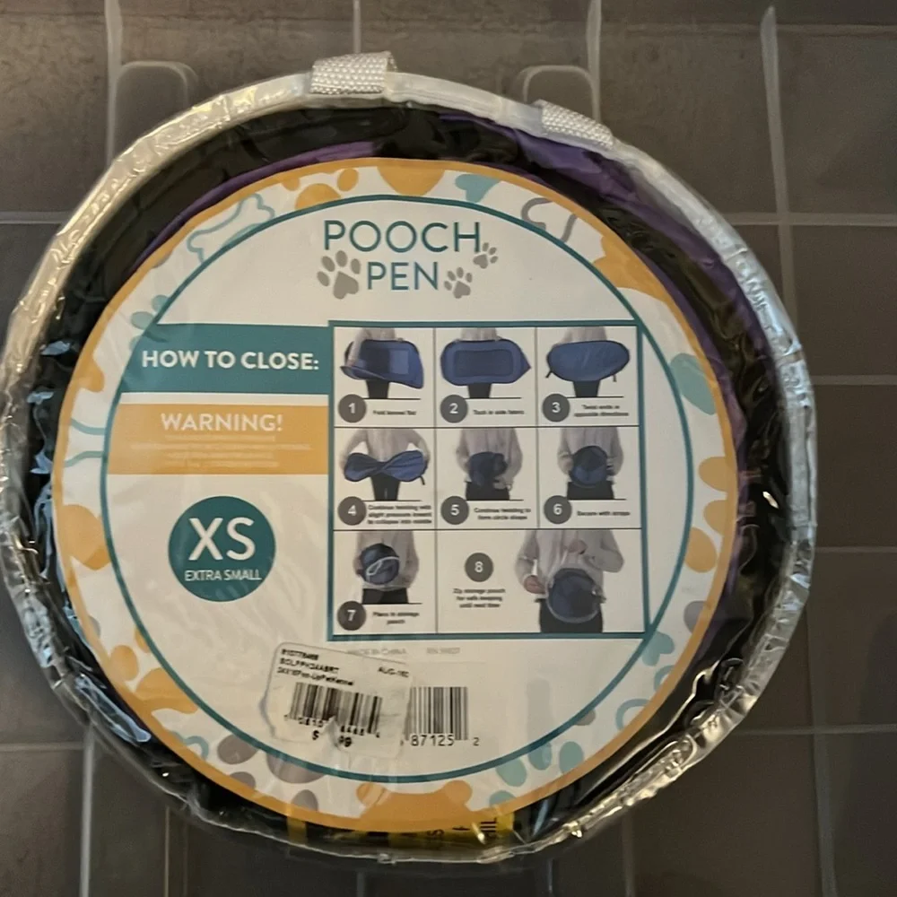 Pooch Pen Pop-Up Kennel - XS NWT
